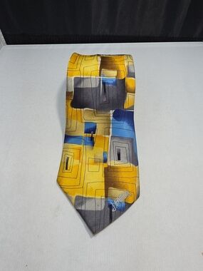 J. Garcia "Hieroglyphic" Artist Proof #2014 Silk Tie 62x3.5 Collectors Edition